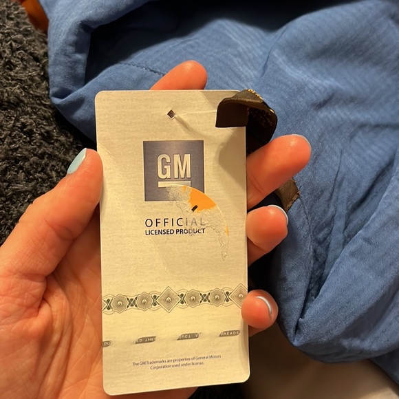 NWT Corvette Button Up Camp Shirt size L C6  logo Authentic GM merchandise - Picture 6 of 6